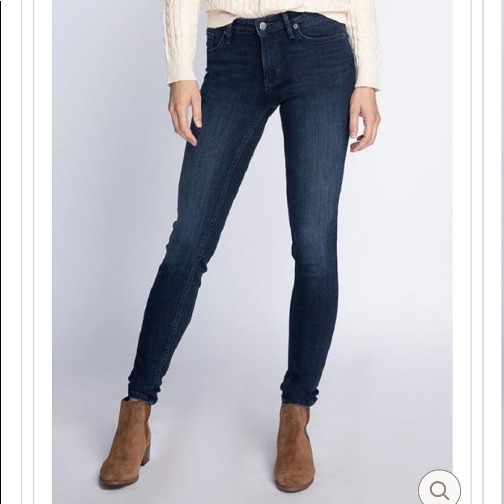 Dish-denim Adaptive Denim Skinny Jeans, dark wash, NWOT